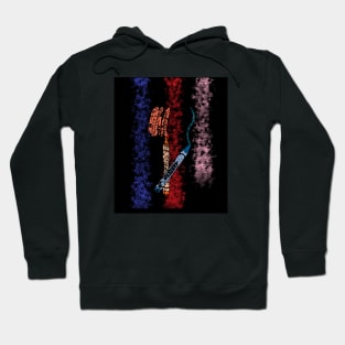 colored pencil Hoodie